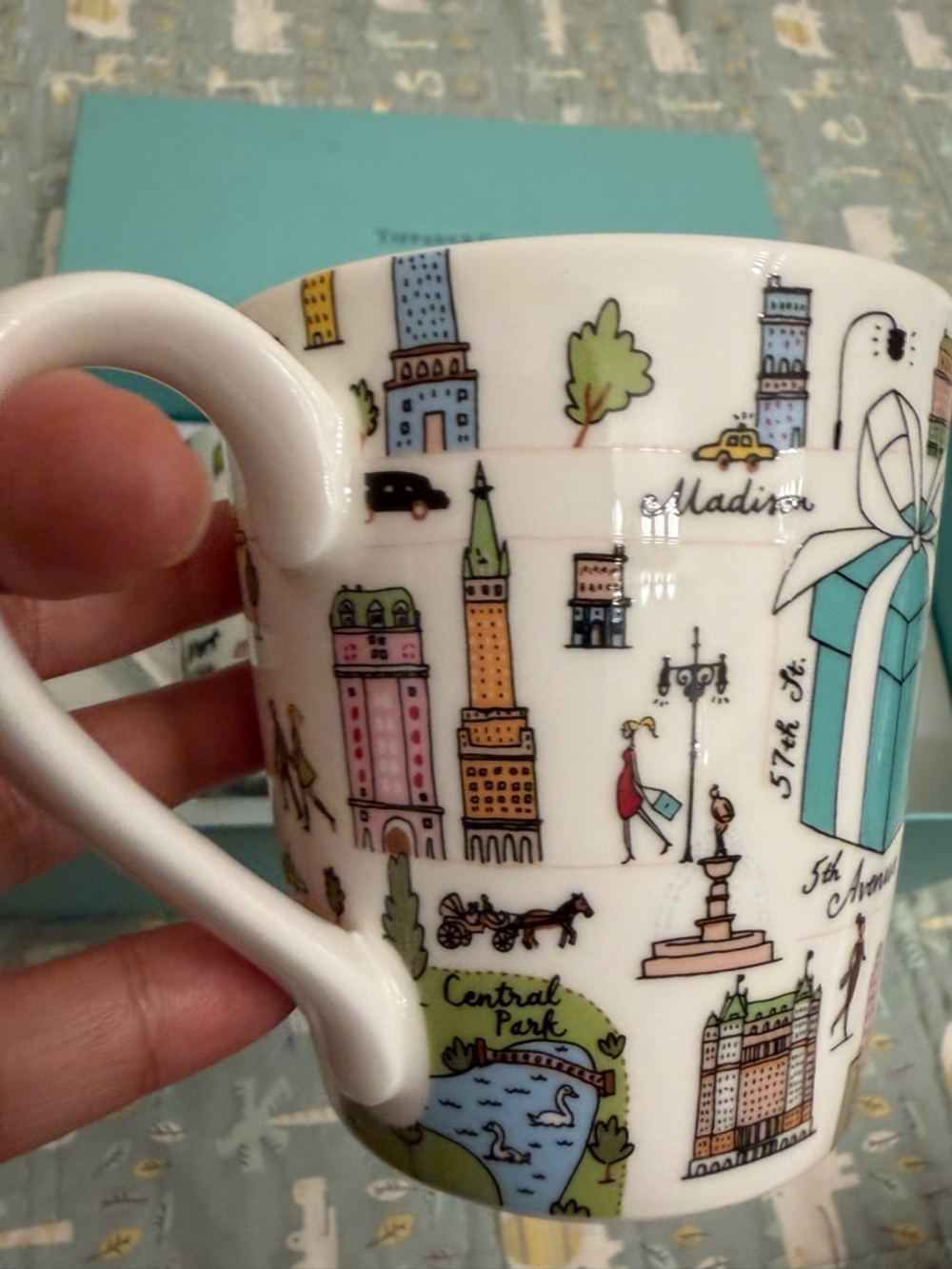 Tiffany Mugs Set of 2 (PRICE FIRM) - Picture 4 of 9